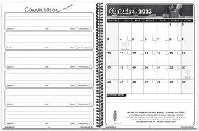 Calendrier 1 page - Communication